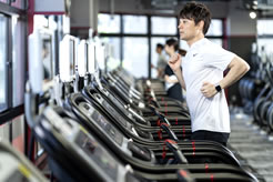 写真：トレーニング施設